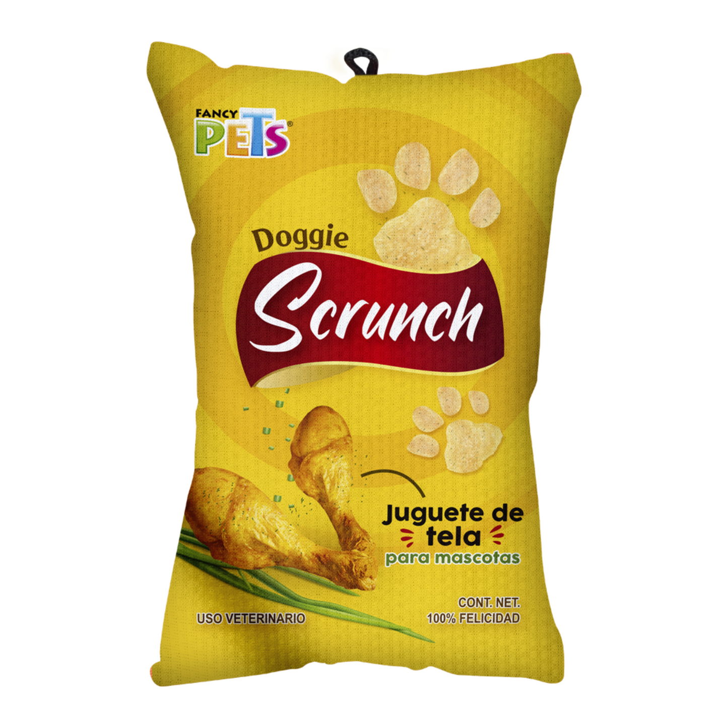 Juguete De Tela Doggie Scrunch