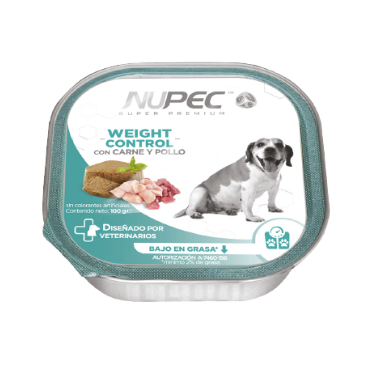 Nupec Alimento Humedo Weigthc/Digestive  4 X 100 Grs
