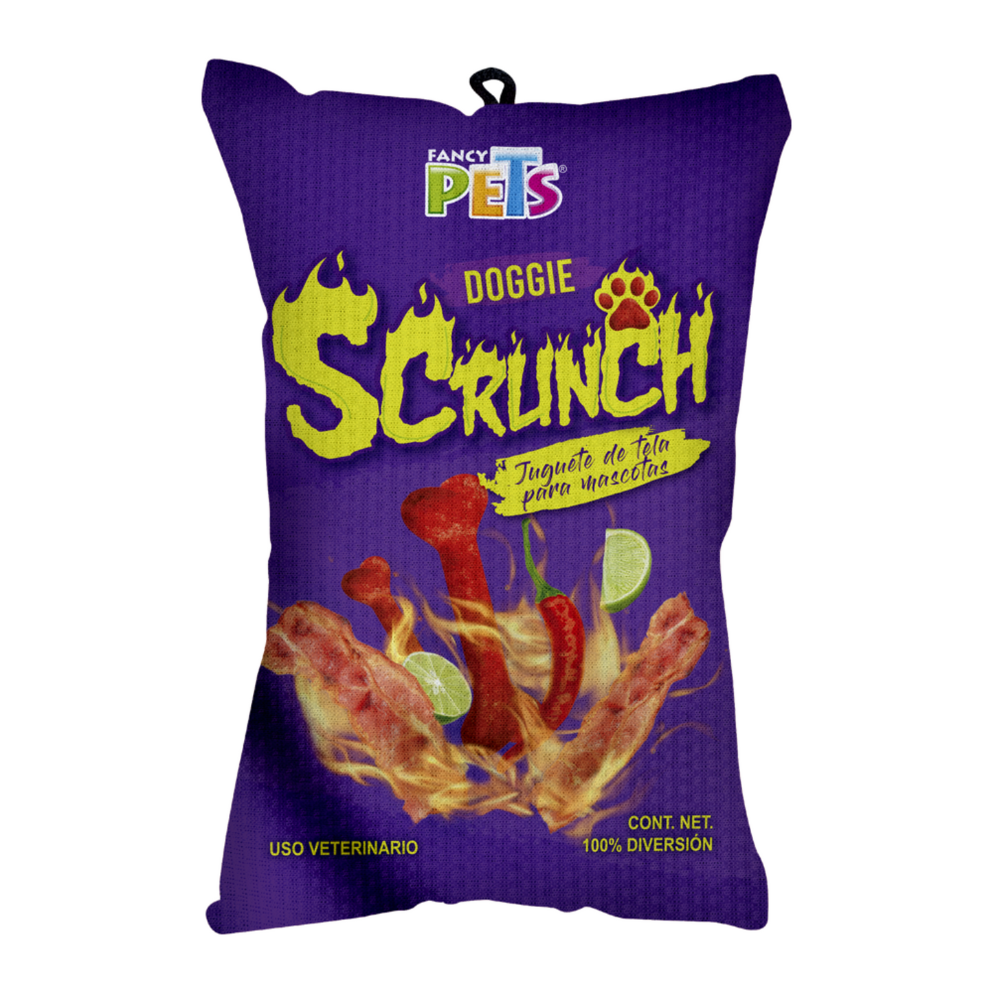Juguete De Tela Doggie Scrunch