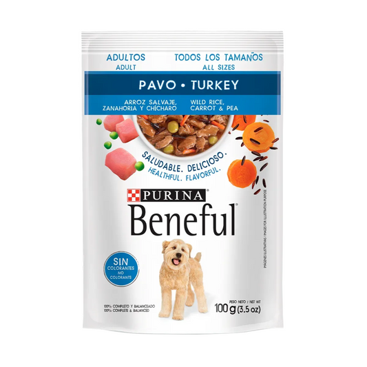 Beneful Adulto Pavo 100 Gr