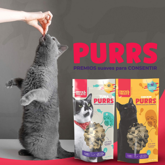 Trick & Treats Premios Purrs Para Gatos 80 Gr