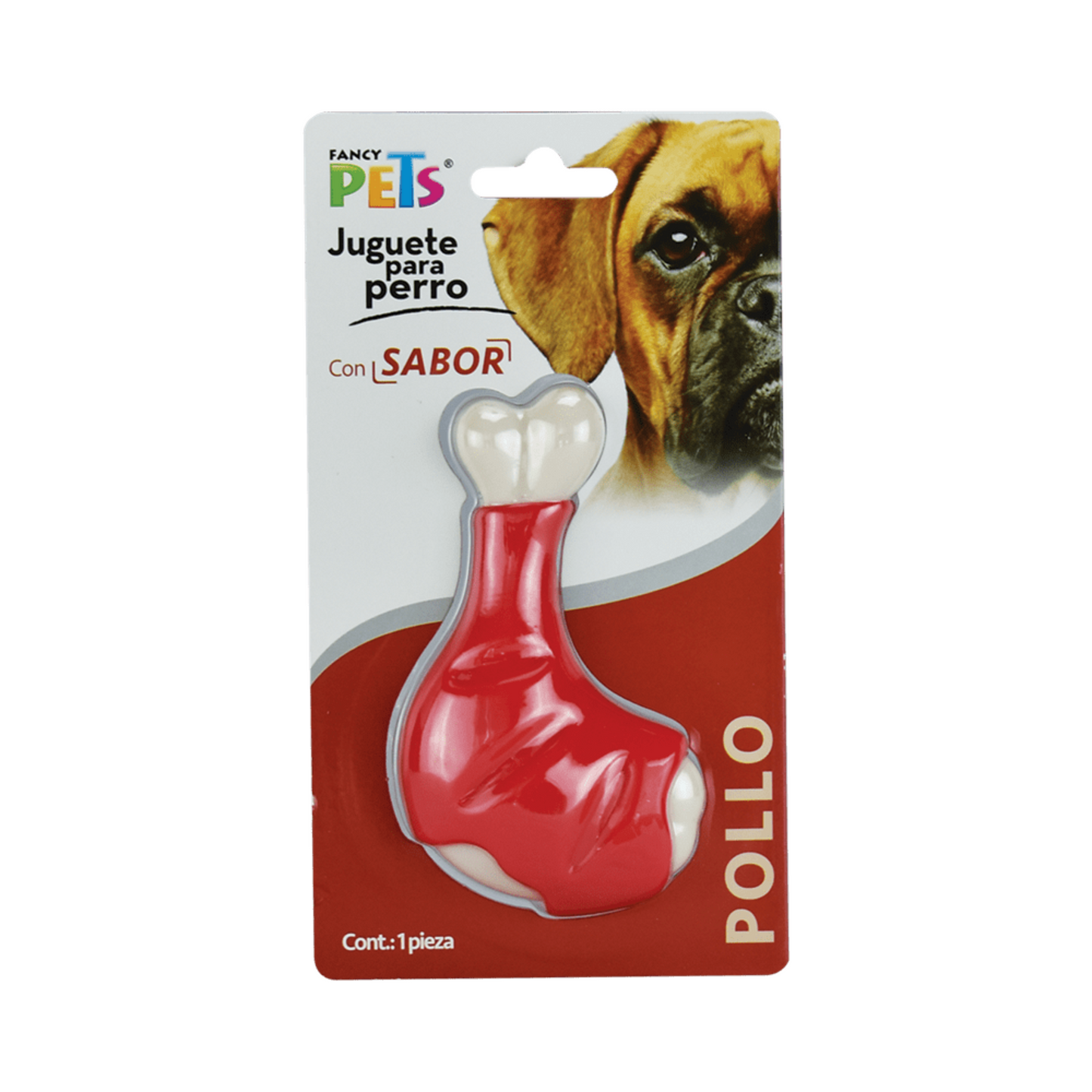 Juguete Dental Pierna Sabor Pollo