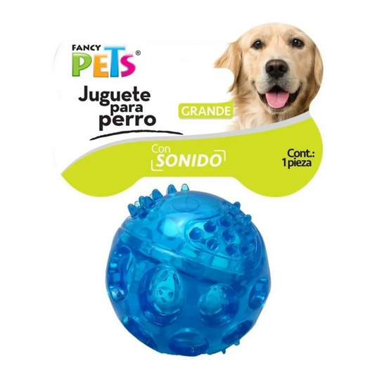 Juguete Pelota Flexible C/Sonido Gde