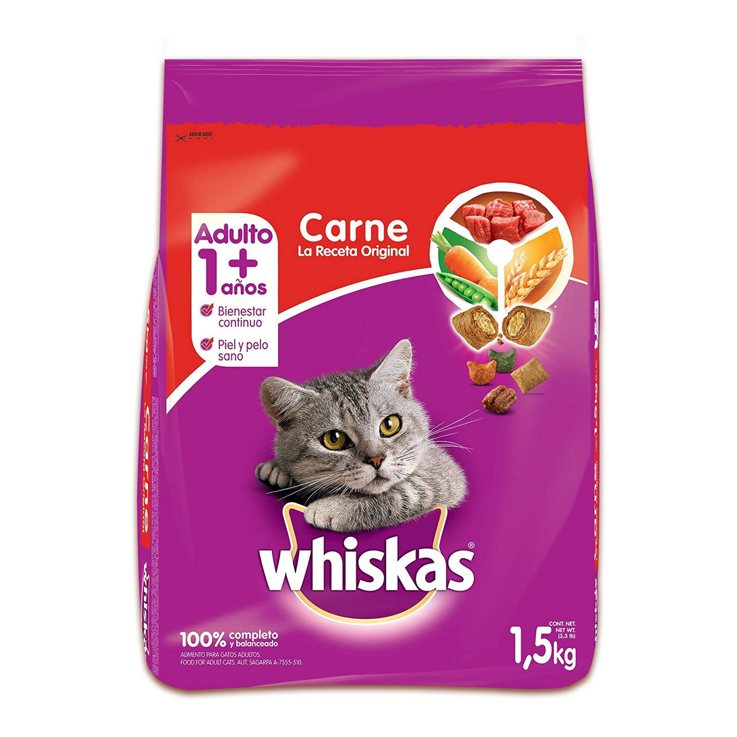 Whiskas Adulto Receta Original